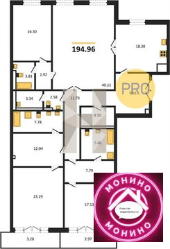 Москва, 4-х комнатная квартира, Крестовоздвиженский пер. д.д. 4, 467904000 руб.
