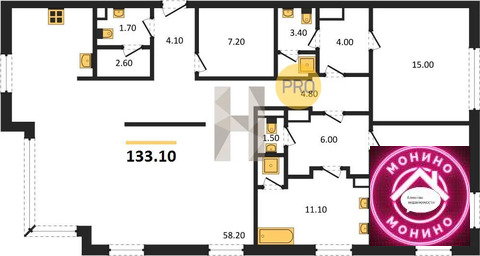 Москва, 2-х комнатная квартира, Богоявленский пер. д.д. вл. 3с1, 425920000 руб.