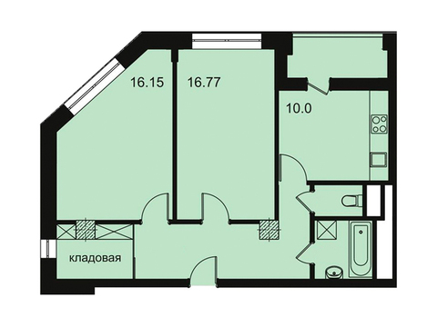 Москва, 2-х комнатная квартира, ул. Автозаводская д.23стр120, 11524032 руб.