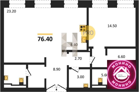 Москва, 1-но комнатная квартира, ул. Никольская д.д. 10/2, 290320000 руб.