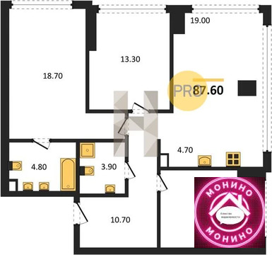 Москва, 3-х комнатная квартира, Кутузовский прд. д.д. 16, 91541079 руб.