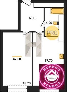 Москва, 1-но комнатная квартира, Серебрякова прд. д.д. 11 к. 2, 24020230 руб.