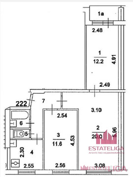 Москва, 3-х комнатная квартира, ул. Уральская д.4, 16500000 руб.