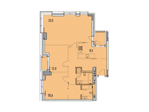 Москва, 3-х комнатная квартира, Багратионовский проезд д.1А, 31363695 руб.