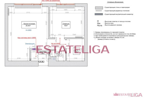 Москва, 1-но комнатная квартира, ул. Дубининская д.59А, 28500000 руб.