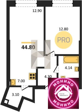 Москва, 1-но комнатная квартира, Боровское шос. д.д. 51, 15986080 руб.