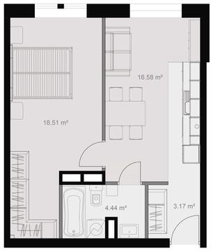 Москва, 1-но комнатная квартира, Кронштадтский б-р. д.6, 8860000 руб.