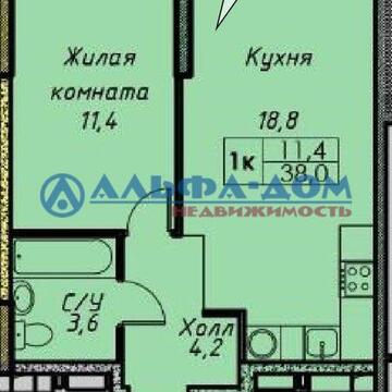 Москва, 1-но комнатная квартира, Варшавское ш. д.141Ак4, 7600000 руб.