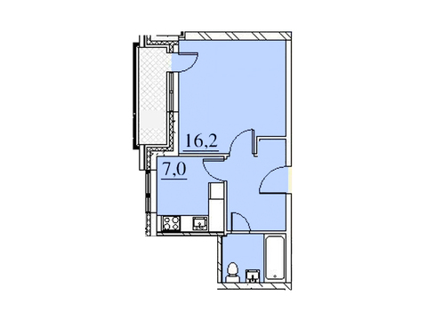 Москва, 1-но комнатная квартира, ул. Автозаводская д.23стр120, 5681598 руб.