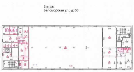 Аренда Офис 965 кв.м., 10455 руб.