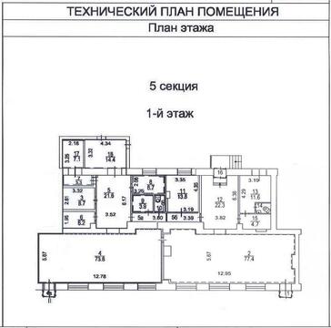 Помещение на первом этаже жилого дома, на первой линии домов; 5 входов, 17201 руб.