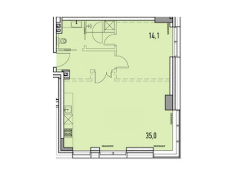 Москва, 2-х комнатная квартира, Багратионовский проезд д.1А, 15282813 руб.