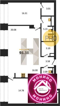 Москва, 2-х комнатная квартира, ул. Садовая-Сухаревская д.д. 14 стр. 1, 172650282 руб.