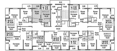 Москва, 1-но комнатная квартира, улица Татьянин Парк д., 5420898 руб.