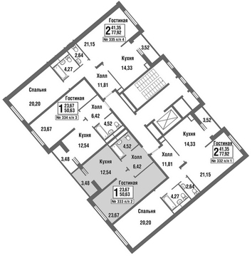 Москва, 1-но комнатная квартира, улица Татьянин Парк д., 6371785 руб.