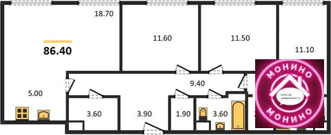 Москва, 3-х комнатная квартира, ул. Летниковская д.д. 4/6а, 68764646 руб.