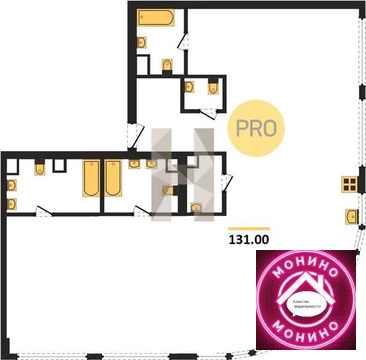 Москва, 4-х комнатная квартира, Кутузовский прд. д.д. 16, 120949326 руб.