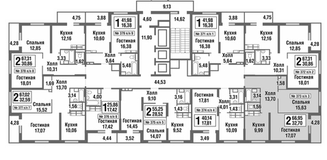 Москва, 2-х комнатная квартира, улица Татьянин Парк д., 8022651 руб.