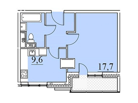 Москва, 1-но комнатная квартира, ул. Автозаводская д.23стр120, 5591289 руб.