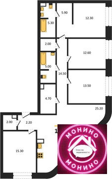 Москва, 4-х комнатная квартира, ул. Автозаводская д.д. 23/64, 82482707 руб.