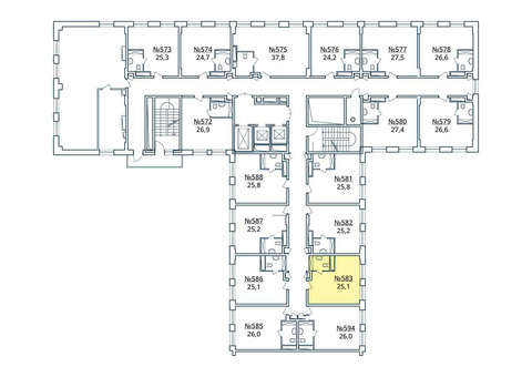 Москва, 1-но комнатная квартира, ул. Радиальная 6-я д.7, к 35, 2500000 руб.