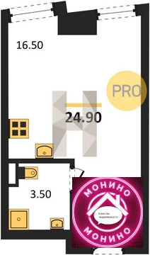 Москва, 1-но комнатная квартира, ул. Обручева д., 17700140 руб.