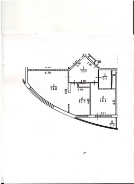 Москва, 2-х комнатная квартира, Сосновая аллея д.1, 26000000 руб.