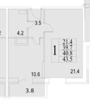 Люберцы, 1-но комнатная квартира, ул. Инициативная д.13 к4, 3800000 руб.