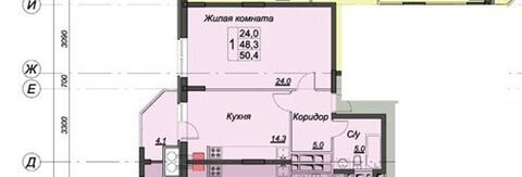 Истра, 1-но комнатная квартира, пр-т Генерала Белобородова д.25, 3300000 руб.