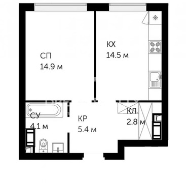 Москва, 1-но комнатная квартира, Бульвар Генерала Карбышева д., 12950000 руб.