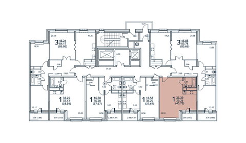 Москва, 1-но комнатная квартира, ул. Радиальная 6-я д.7, к 28/29, 4274800 руб.