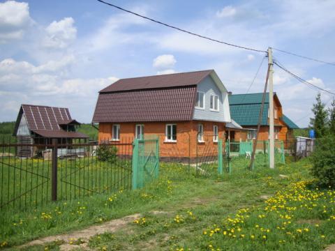 ПМЖ. Недорого кирпичный двухэтажный Дом в Подмосковье. Деревня ерёмино, 3100000 руб.