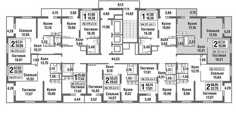 Москва, 2-х комнатная квартира, улица Татьянин Парк д., 8065790 руб.