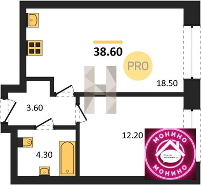 Москва, 1-но комнатная квартира, ул. Автозаводская д.д. 23/436, 18276019 руб.