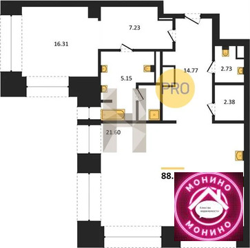 Москва, 1-но комнатная квартира, ул. Садовая-Сухаревская д.д. 14 стр. 1, 159267864 руб.