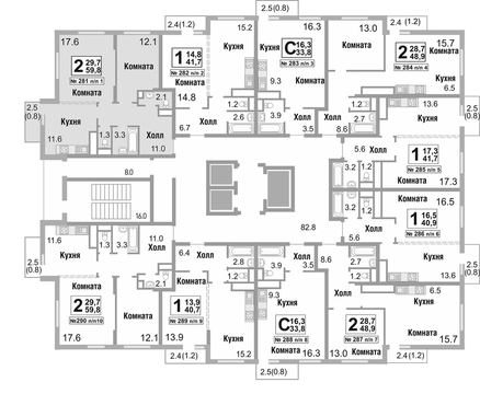 Москва, 2-х комнатная квартира, ул. Бибиревская д.4, 6862917 руб.