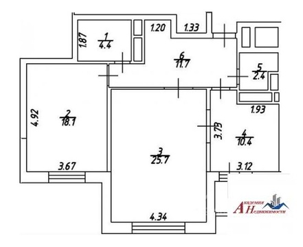 Москва, 2-х комнатная квартира, Измайловский проезд д.10к2, 20500000 руб.