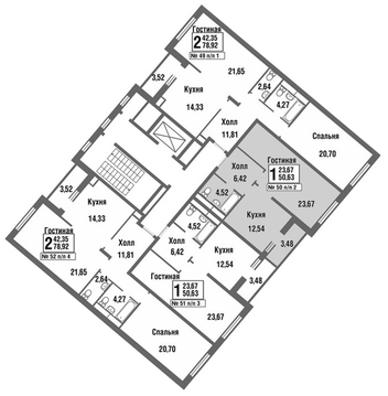 Москва, 1-но комнатная квартира, улица Татьянин Парк д., 6574305 руб.