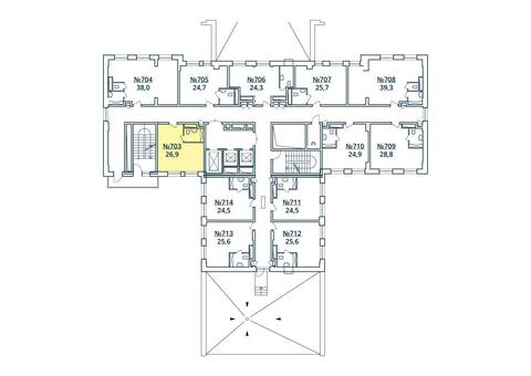 Москва, 1-но комнатная квартира, ул. Радиальная 6-я д.7, к 35, 3107918 руб.