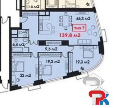 Москва, 4-х комнатная квартира, Мира пр-кт. д.188Бк1, 23500000 руб.