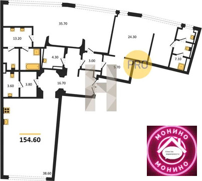 Москва, 2-х комнатная квартира, ул. Никольская д.д. 10/2, 417420000 руб.