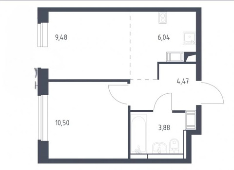 Домодедово, 2-х комнатная квартира, улица Мезенцева д.16, 7493450 руб.