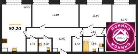 Москва, 3-х комнатная квартира, ул. Летниковская д.д. 4/6а, 76012552 руб.