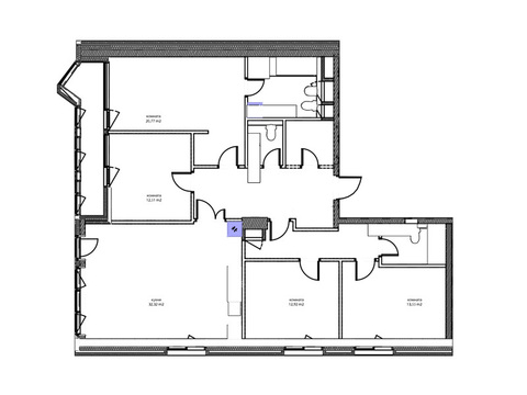 Москва, 4-х комнатная квартира, ул. Автозаводская д.Вл23, 46078665 руб.