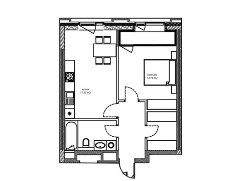 Москва, 1-но комнатная квартира, ул. Автозаводская д.Вл23, 14384302 руб.