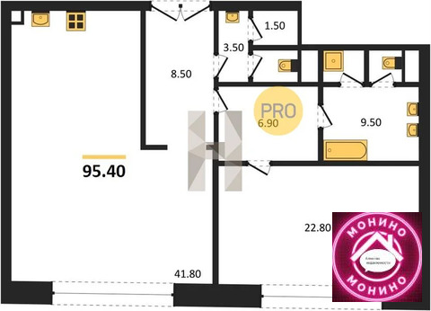 Москва, 1-но комнатная квартира, Богоявленский пер. д.д. вл. 3с1, 267120000 руб.