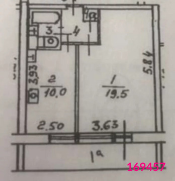 Москва, 1-но комнатная квартира, ул. Краснодарская д.51к2, 6100000 руб.