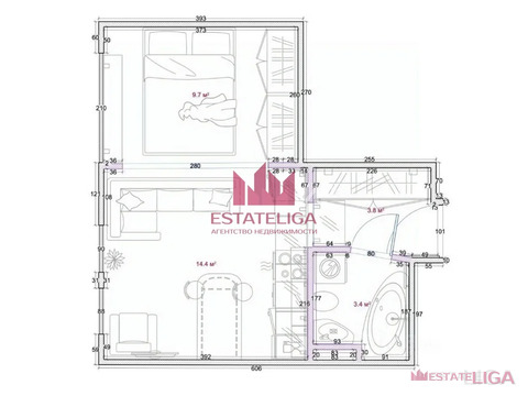 Москва, 1-но комнатная квартира, Духовской пер. д.19с2, 16950000 руб.