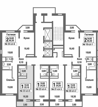 Балашиха, 1-но комнатная квартира, микрорайон Павлино д., 2284100 руб.