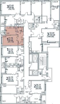 Москва, 1-но комнатная квартира, ул. Радиальная 6-я д.7, 4574430 руб.